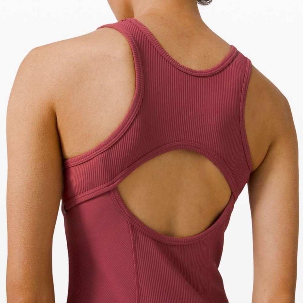 lululemon athletica Burgundy Midi Dress